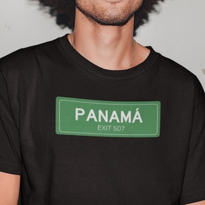Panamá Shirt, T-Shirt Panama Tee, Panamanian Gift Ideas, Panamanian Friend, Gift Shirt For Panamanian, Heavy Cotton Tee, Latino Gift, Panama