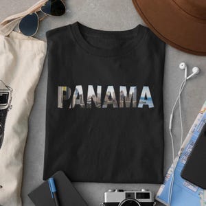 Panamá Shirt, T-Shirt Panama Tee, Panamanian Gift Ideas, Panamanian Friend, Gift Shirt For Panamanian, Heavy Cotton Tee.