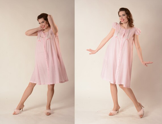 pink babydoll nightgown