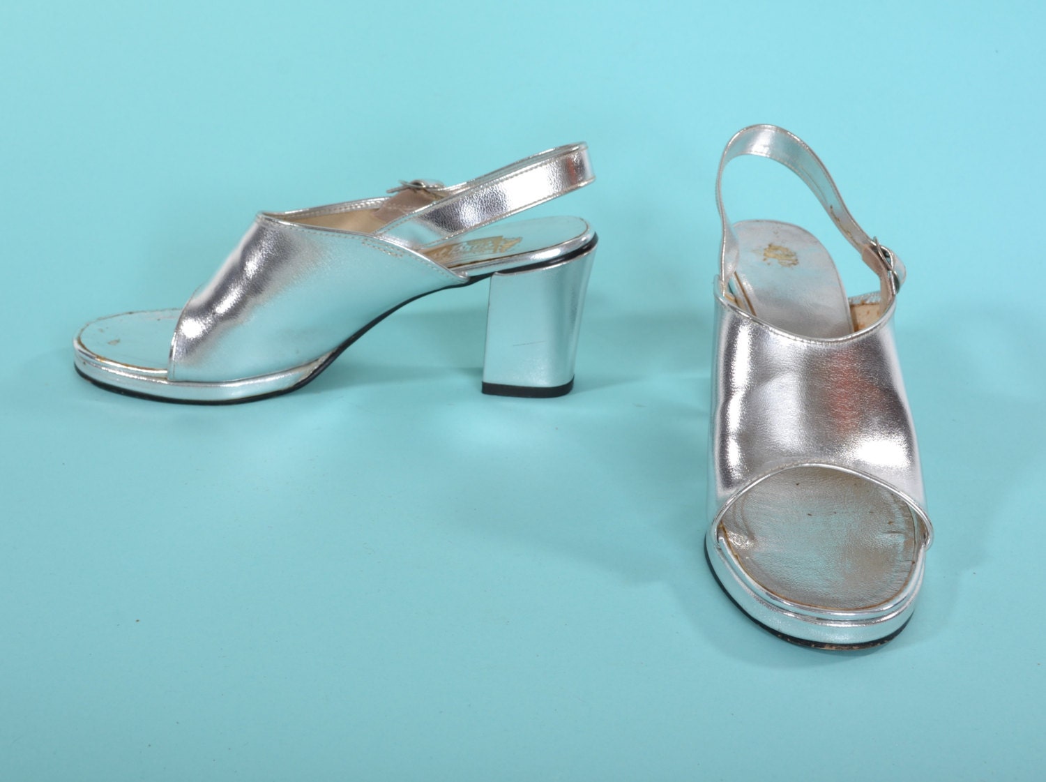 stacked heel wedding shoes