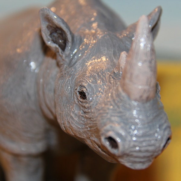 Rhinoceros figure