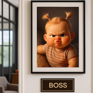 Custom Pixar Style Portrait: Personalized Digital Art Gift (Digital Download)