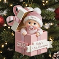Custom Baby's First Christmas Ornament: Personalized Acrylic Keepsake product logo