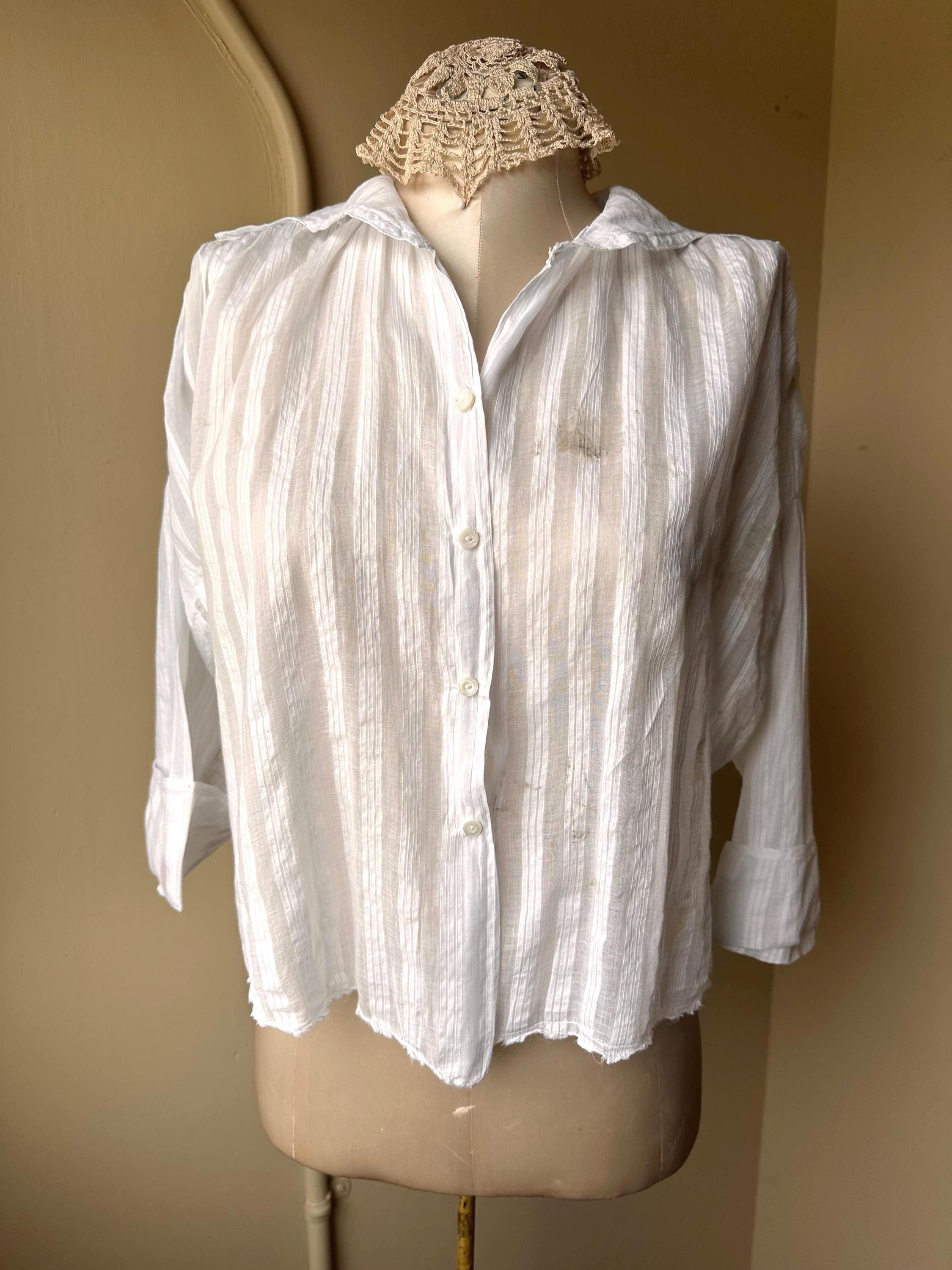 Vintage Sheer Blouse - Etsy