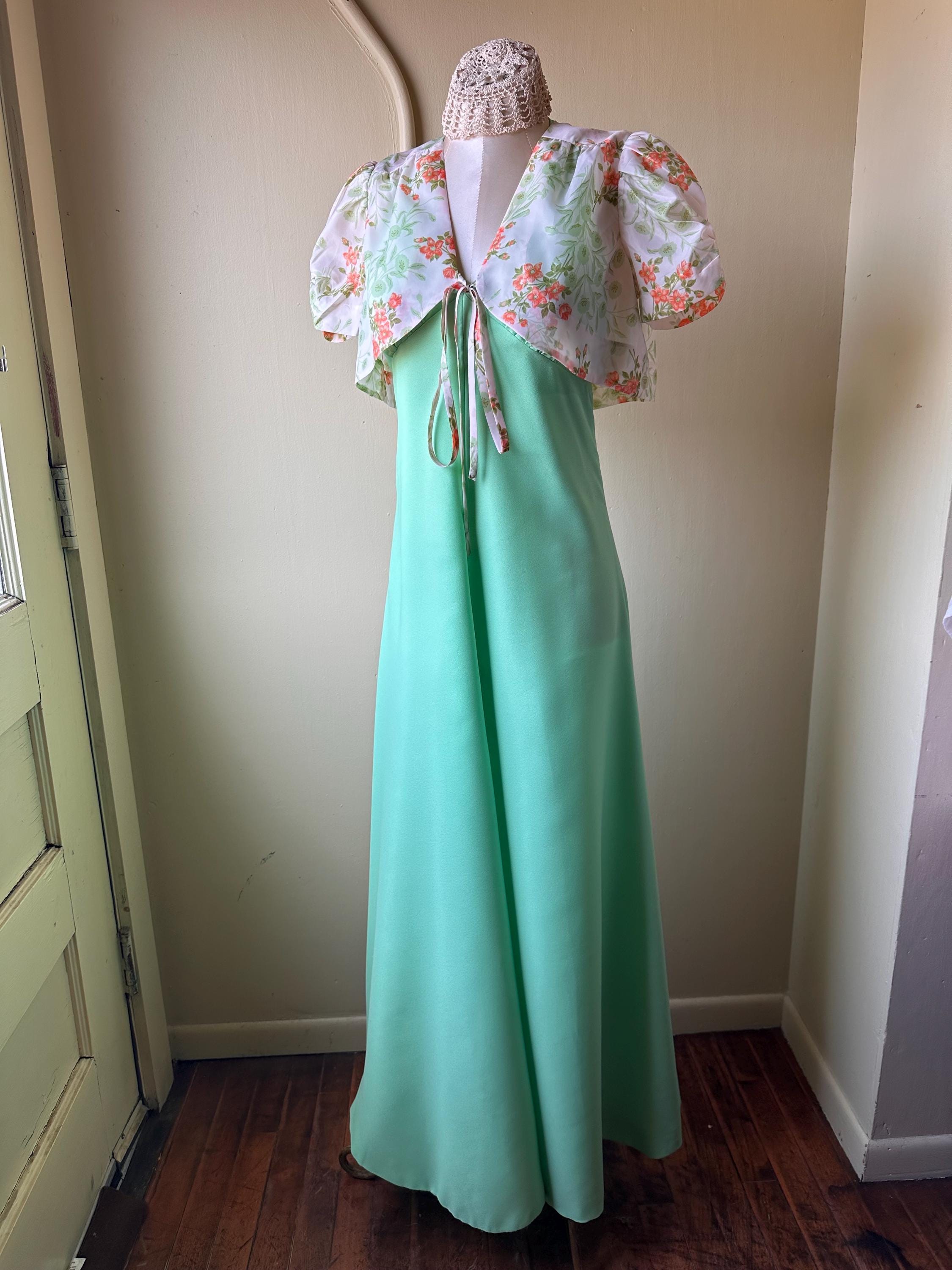 slim fit dress slacks Halter Gown W/Gold Appliqué & Slit – Mint or Blush main image 0