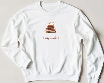 cozy reads sweater autumnal sweater