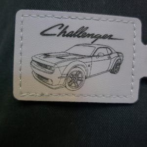 Dodge Challenger Keychain