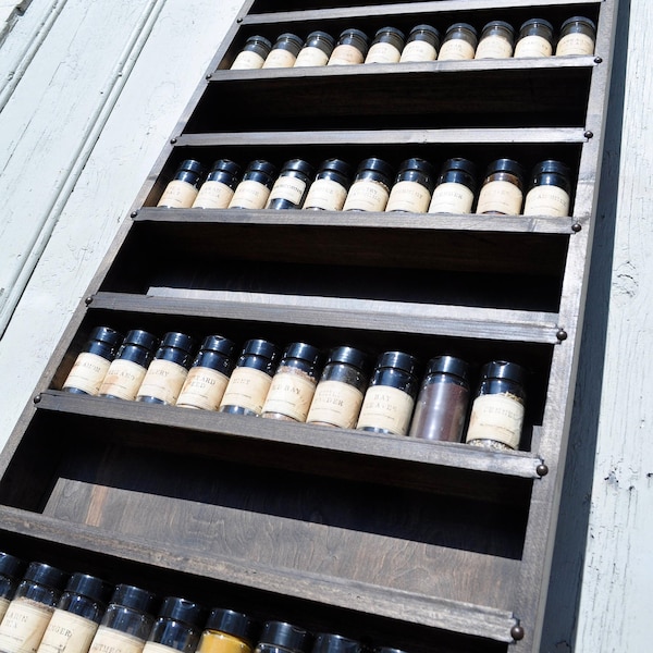 Free Standing Spice Rack Etsy