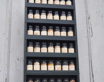 Spice Rack for Behind the Door - Extra Large - Includes Slip Bars