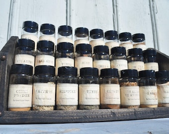 Compact Spice Rack - Bleacher Style