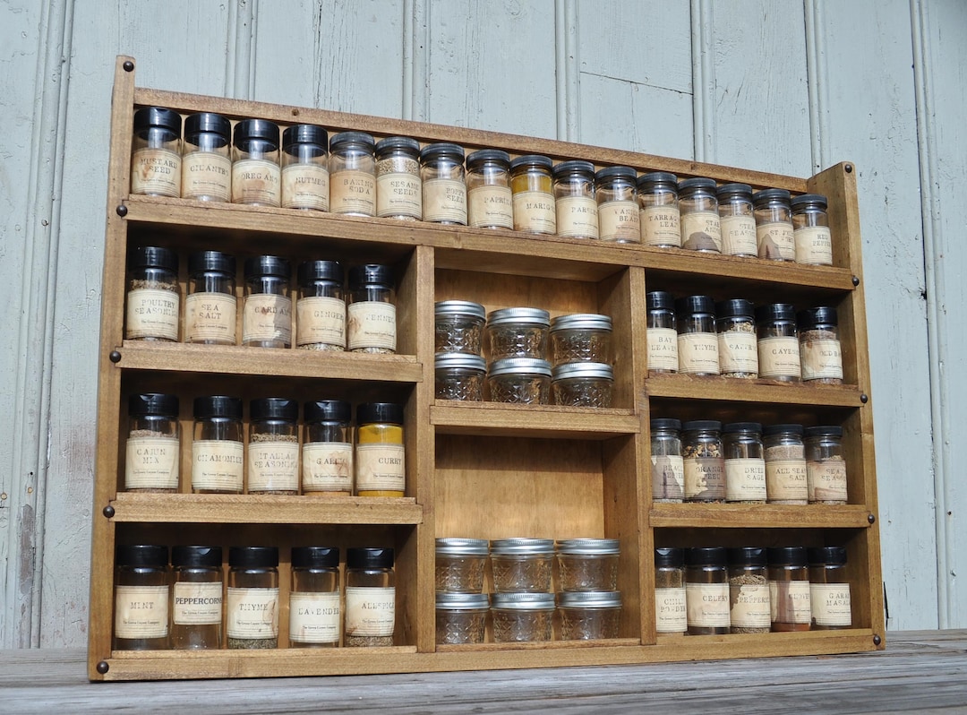 Storage Ideas Best Spice Rack 2020 Big Spice Rack, Jar Holder