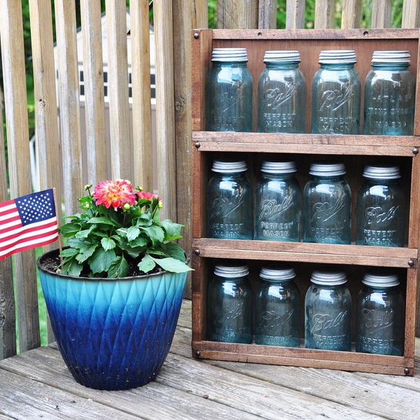 Tall Mason Jar Etsy