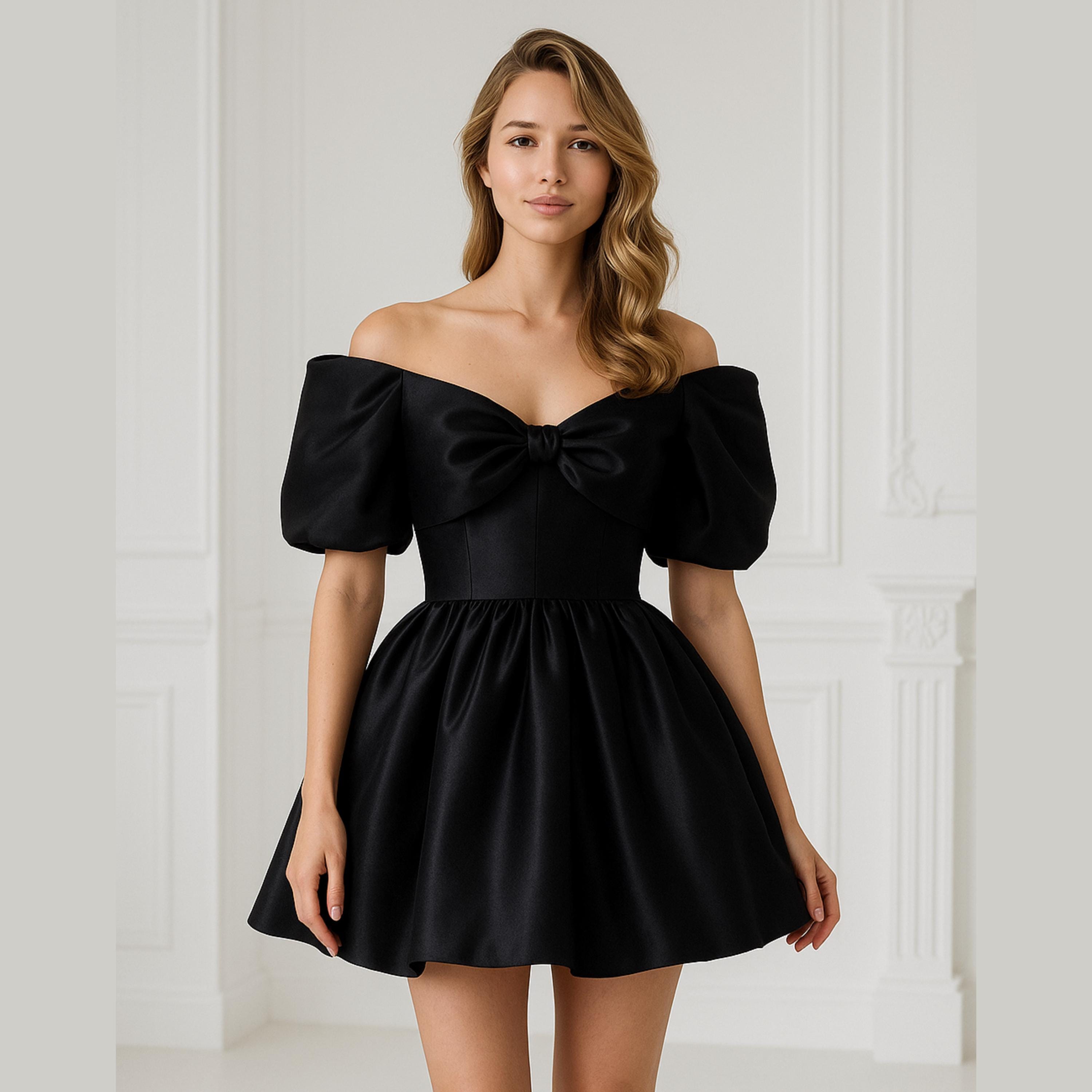 off the shoulder satin dress long sleeve Long Sleeve Off Or On The Shoulder Soft Satin Dress By Cinderella Divine  -7482
