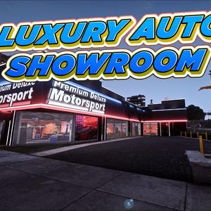 FiveM Luxury Auto Showroom MLO - Optimized Quality
