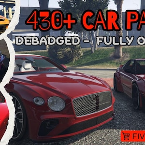 Fivem 430+ Debadged Car Pack | Fully optimized | High Quality