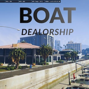 Fivem mlo | boat dealor Mlo | Fully optimized | High Quality