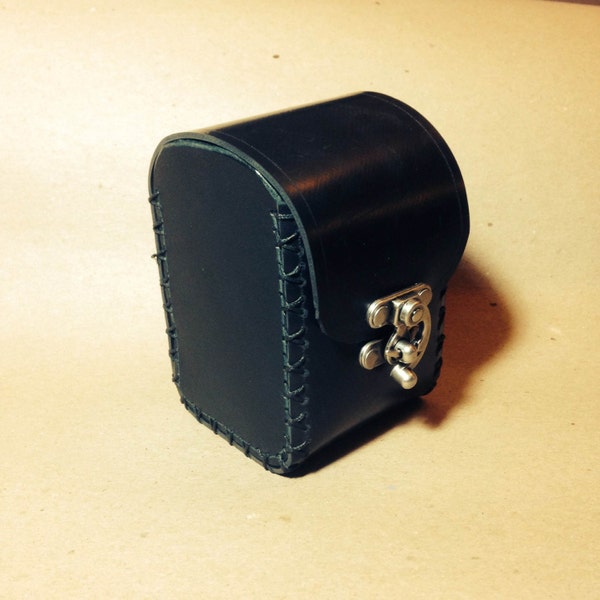 Black Leather and Neoprene MTG Commander / EDH Deck Box