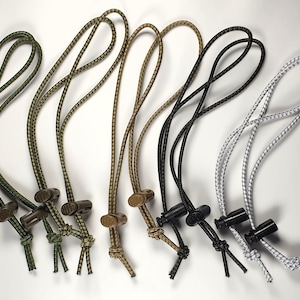TacLoops Basic 2-pack - Bungee-lina - Shock Cord - Tactical Toggle - Ryggsäckstillbehör - Bungee-hållare - Fästutrustning - Bushcraft