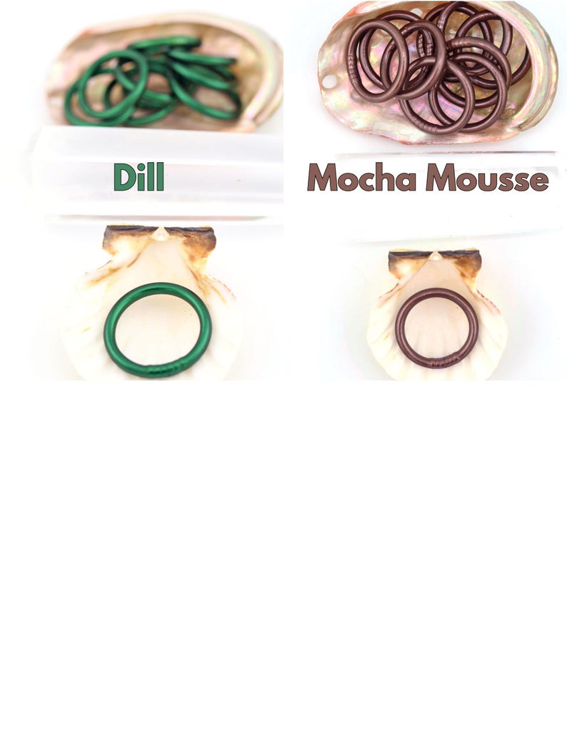 Thai Buddhist Temple Rings, Rush, Colorful Kumlai, 4 Sizes Available, Gold Leaf Mantra Prayer Jewelry, Amulet, 1 Ring, Waterproof Jewelry image 11