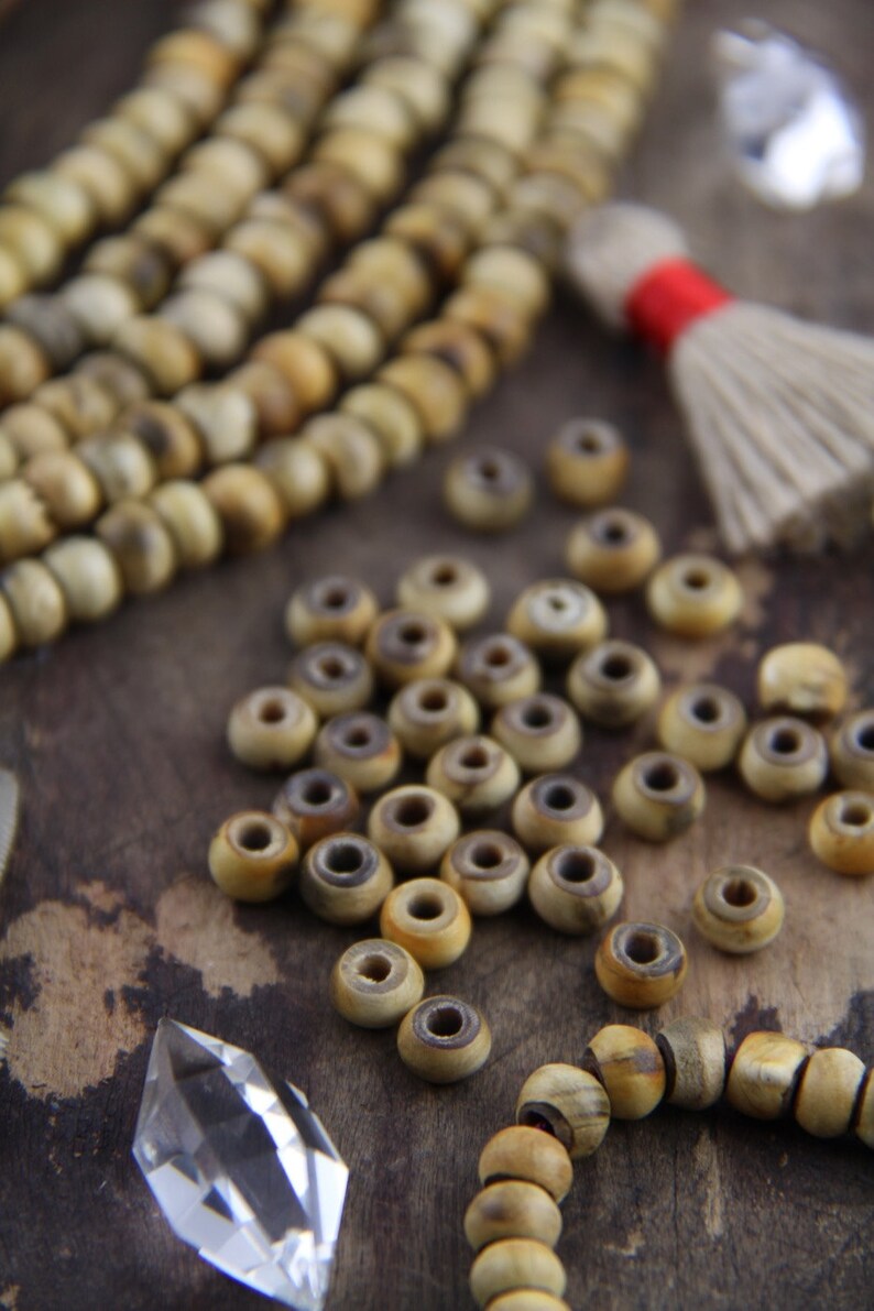 Drift 7x5mm Balsa Wood Contoured Rondelle Beads Natural Etsy