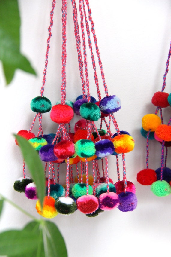 Wall Hanging, Parrot and Tassels, Multicolour, Handmade, Gift, Bohemian,  Home Decor 