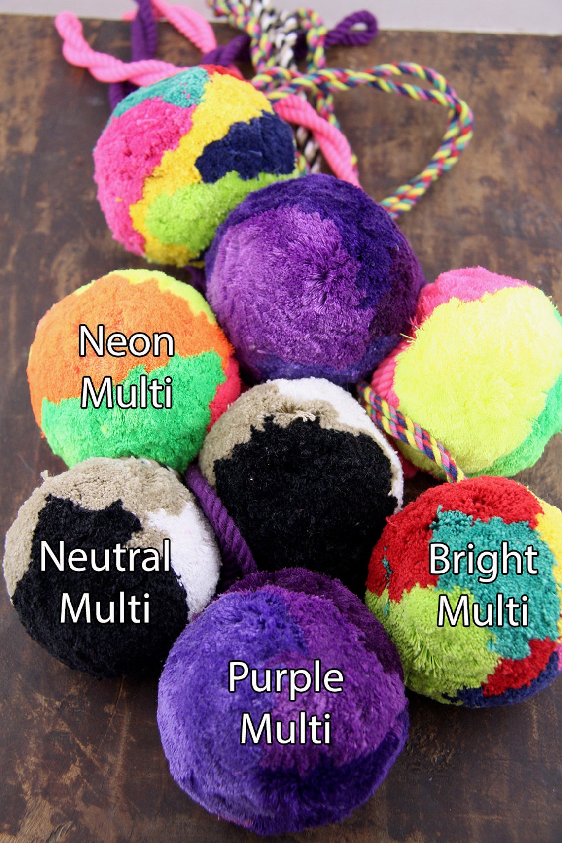 Large Pom Pom Purse Charm Modern Christmas Decor Tote Charm Etsy