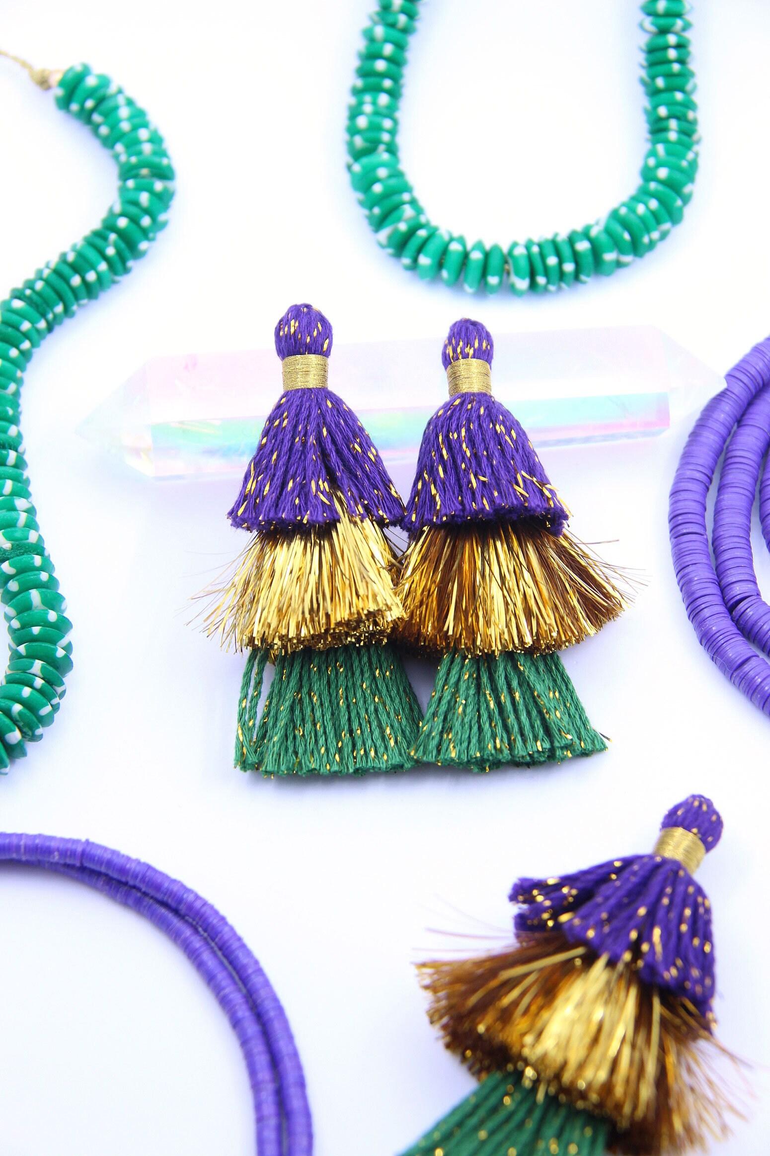 Bead Tassels For DIY Jewelry Making Wholesale 12cm And 12mm