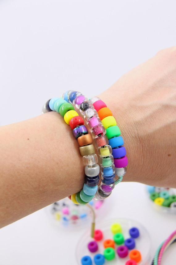 Shop Clay Beads Bracelet Kit With Strings with great discounts and prices  online - Nov 2023