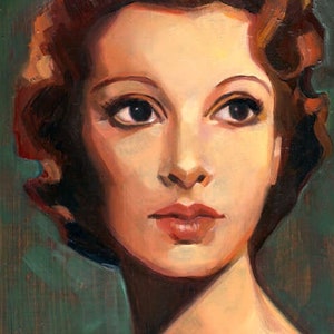 Miss Vivien Fine Art Print