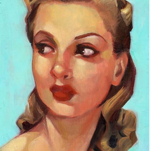 Miss Turner Fine Art Print