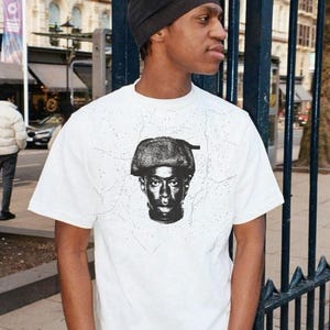 Vintage Tyler The Creator Tee: Retro Rap Graphic, Oversized Fit