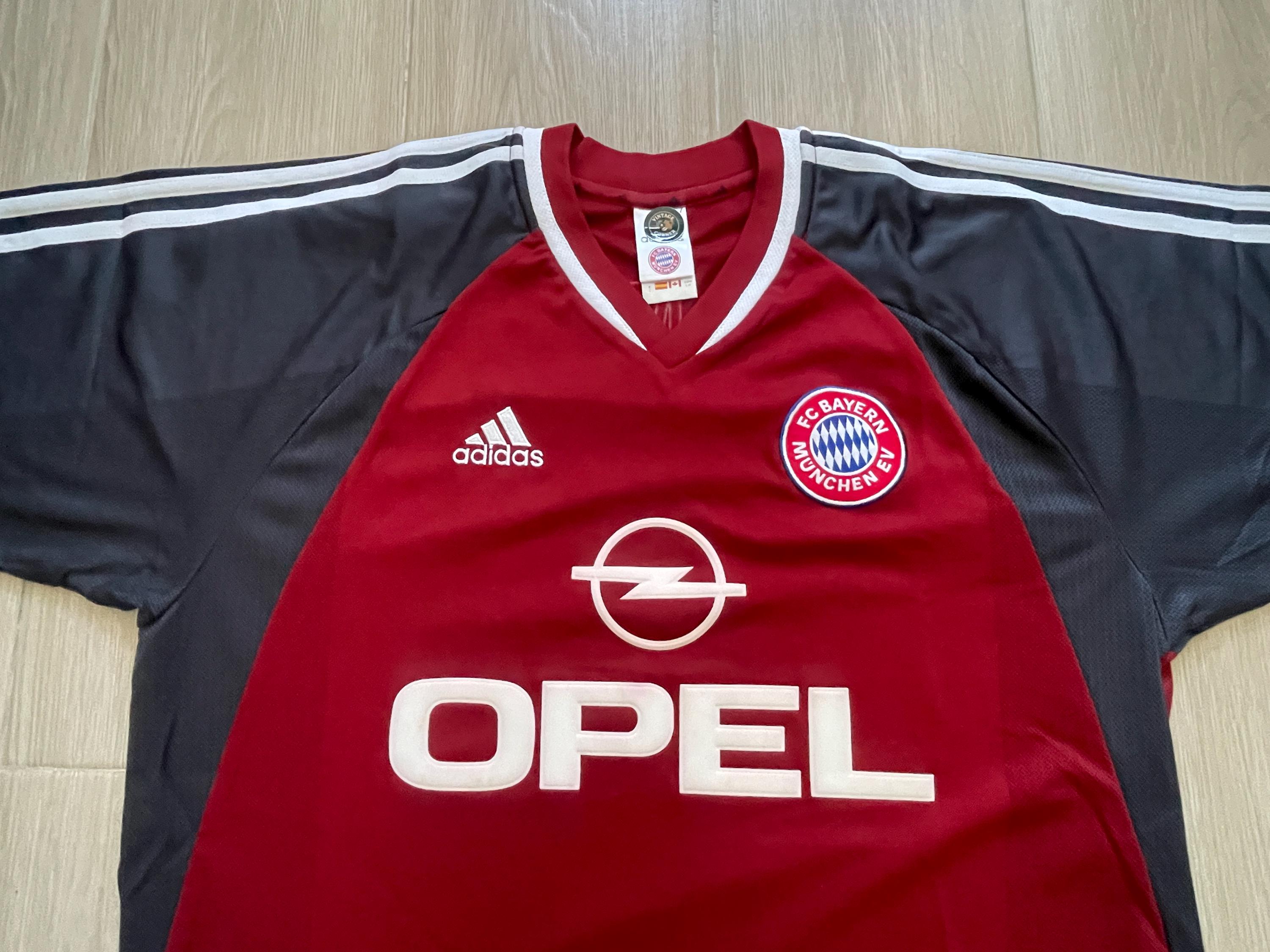 2001–2002 バイエルン・ミュンヘン ホーム シャツ アディダス