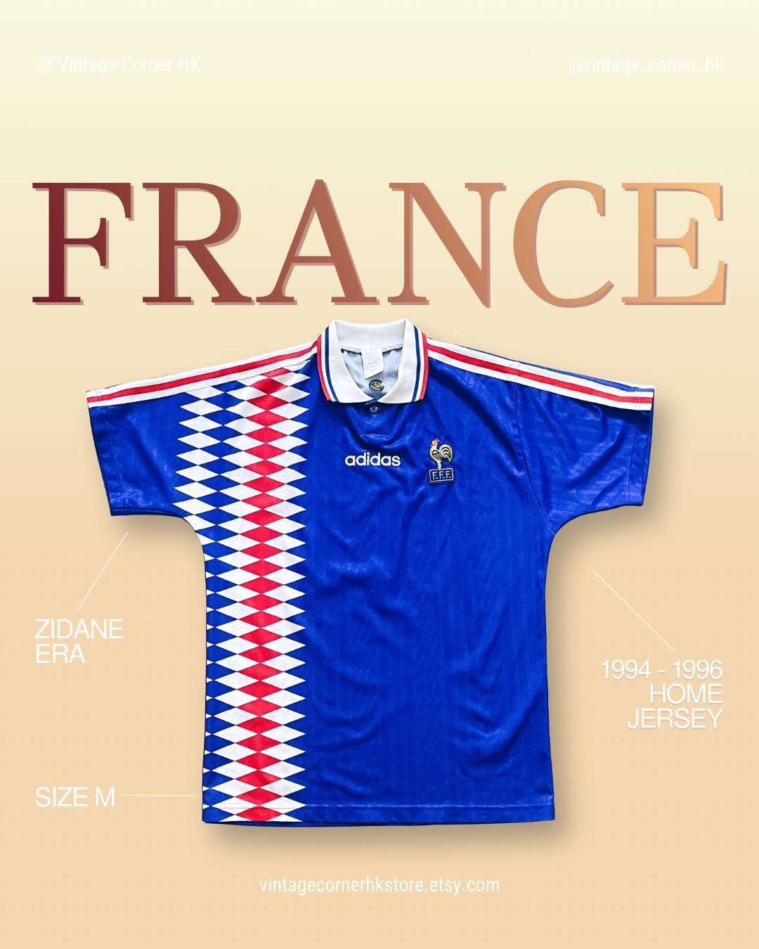 France 1994 Football - Etsy