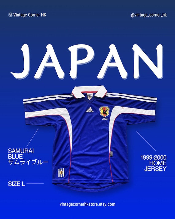 1999–2000 Japan Home Shirt Adidas Vintage Size L - Etsy Israel