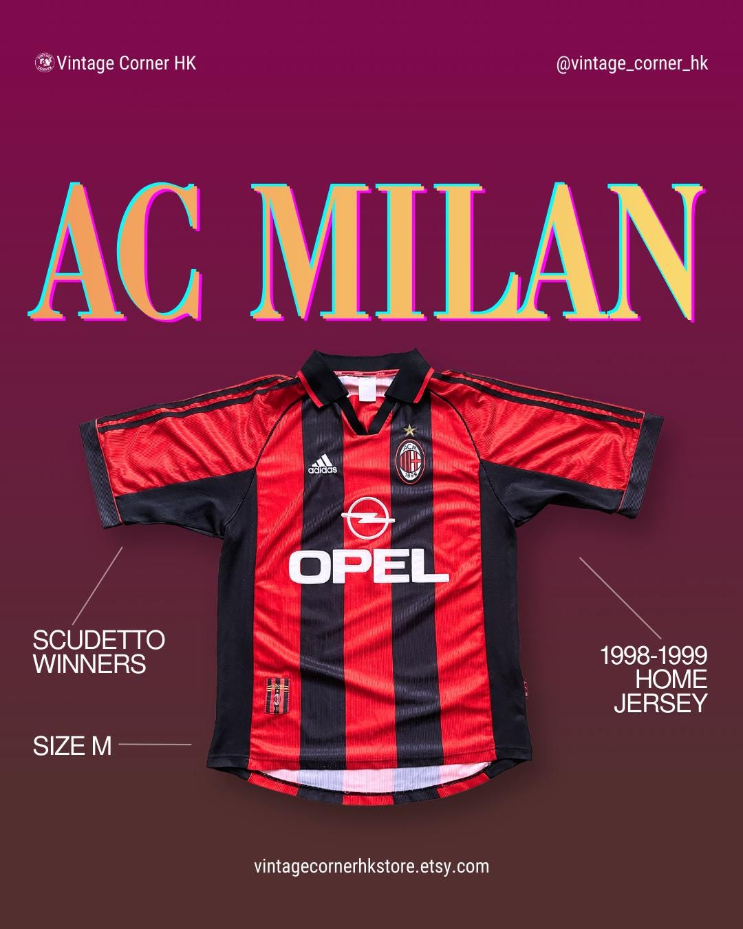 1998-1999 AC Milan ヴィンテージ トラックジャケット M 【公式通販】