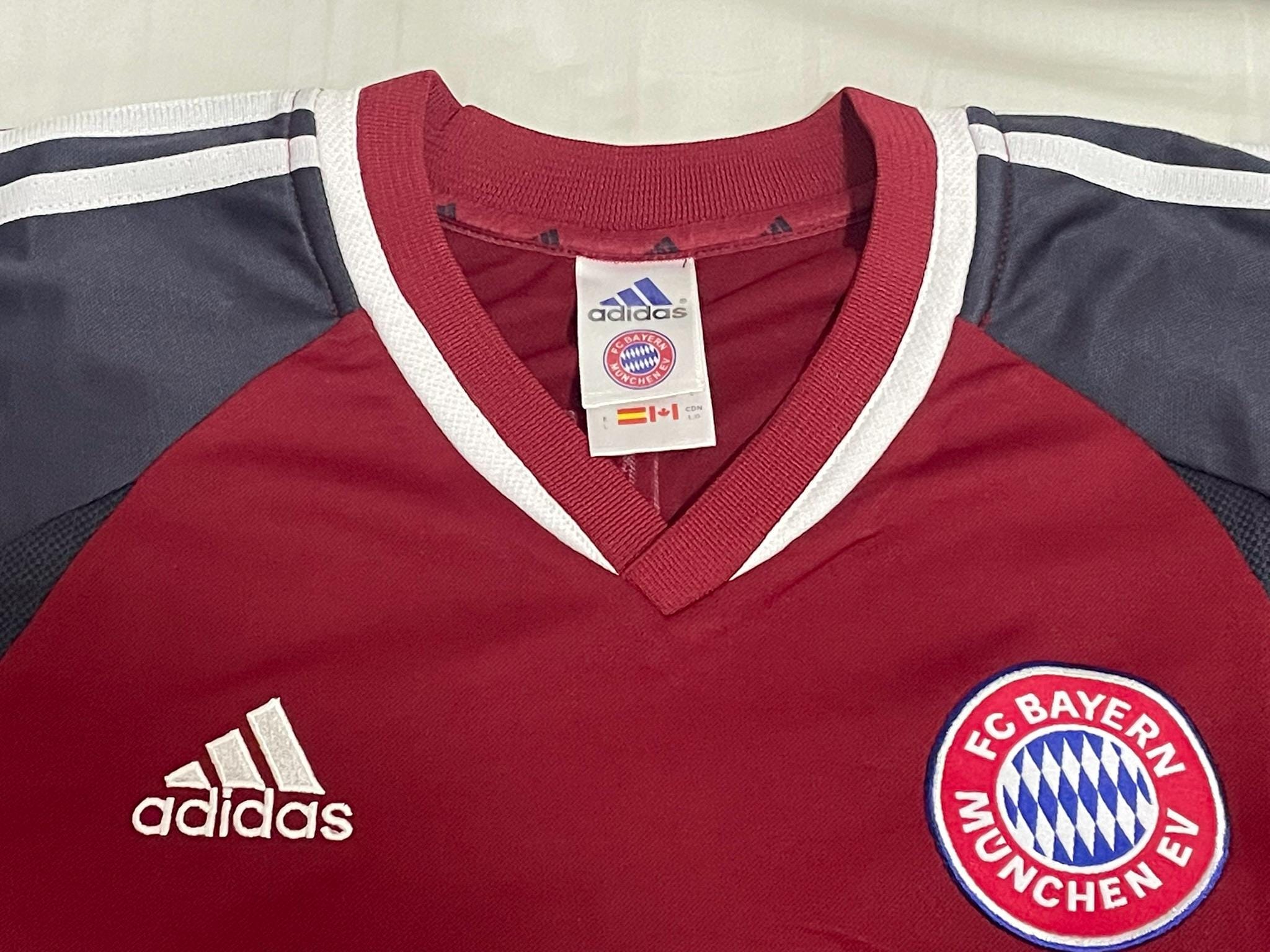 2001–2002 バイエルン・ミュンヘン ホーム シャツ アディダス