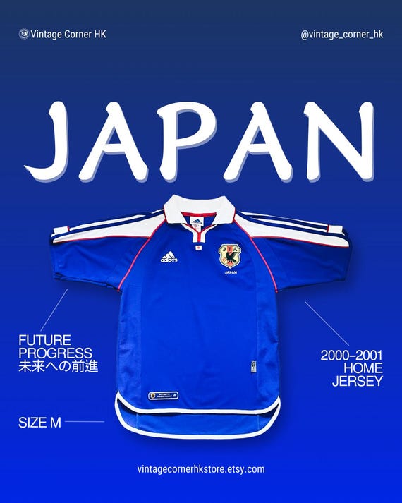 2001 Japan Home Shirt Adidas Vintage Size M - Etsy