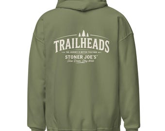 Stoner Joe's Trailheads Military Green Hoodie