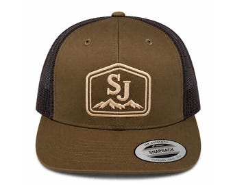 Stoner Joe's Center "SJ" Trucker Cap Coyote/Black