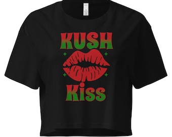 Crop top Kush Kiss para mujer