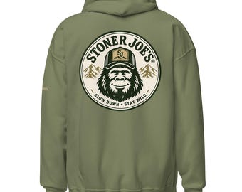 Stoner Joe's Military Green Hoodie