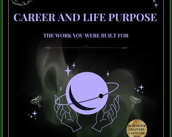 Career & Life Purpose Astrology Reading | Midheaven, North Node and Career Path Report | Birth Chart PDF