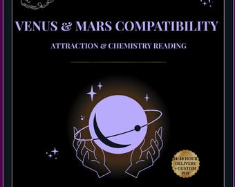 Compatibiliteitsmeting Venus en Mars | Attractie, scheikunde en relatie-astrologie