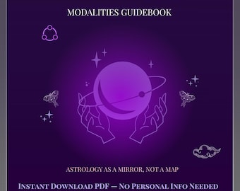 Mini Oracolo delle Modalità • Guida all'Astrologia (Download PDF immediato)
