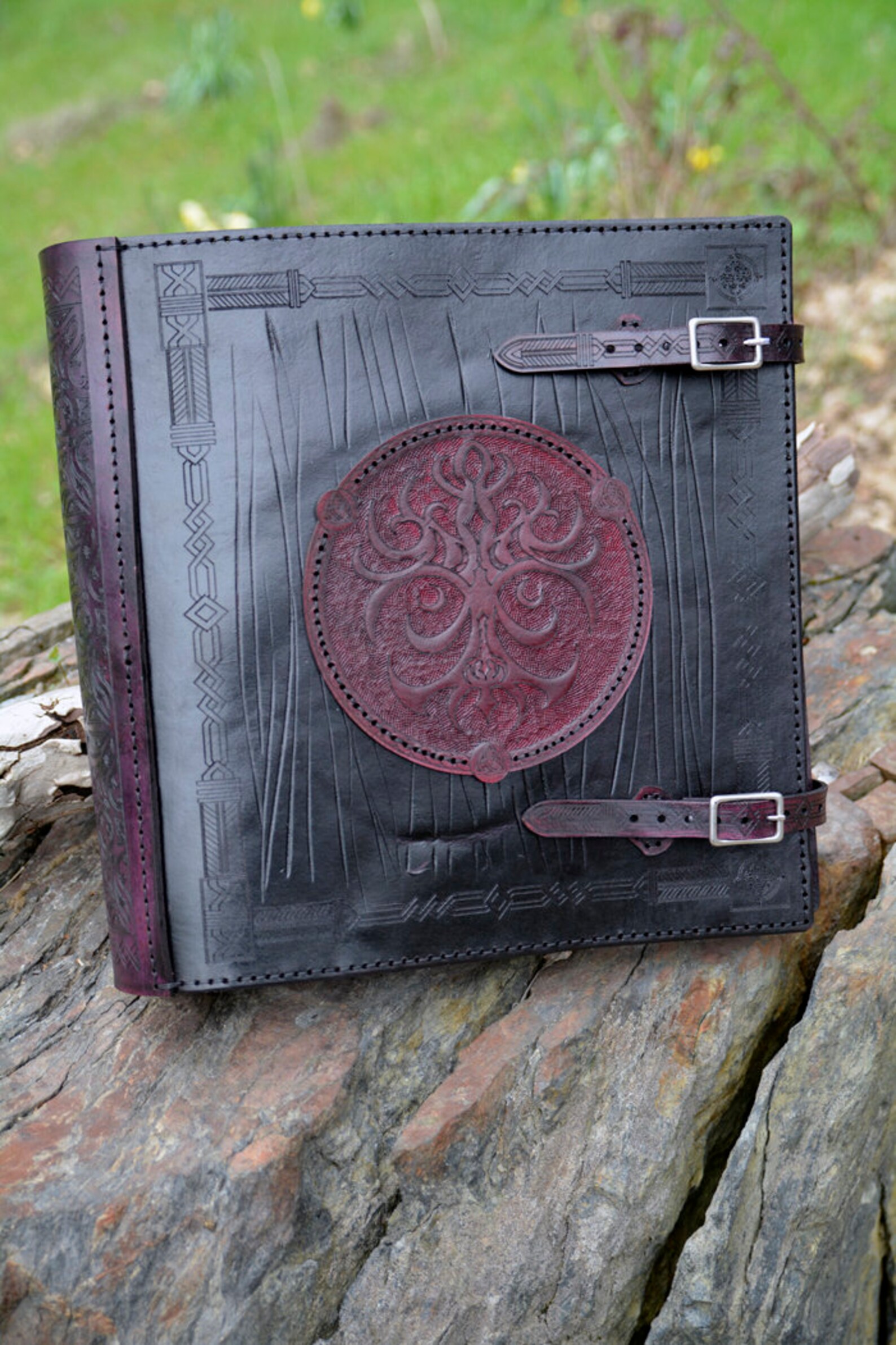 Celtic 3 ring loose leaf binder 1 1 2 to 2 inch dragon tree of etsy