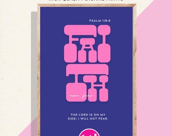 Trendy Christian Wall Art, Christian artwork, Scripture wall art, Apartment Aesthetic, Trendy Wall Art, Bible verse print, Funky Wall Art