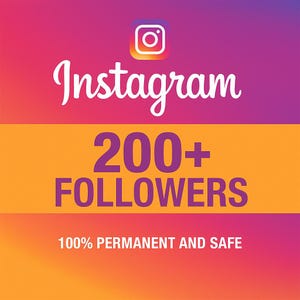 Service de croissance du nombre d&#39;abonnés Instagram - 200 abonnés réels organiques - Un engagement ciblé et sûr pour les petites entreprises et les créateurs