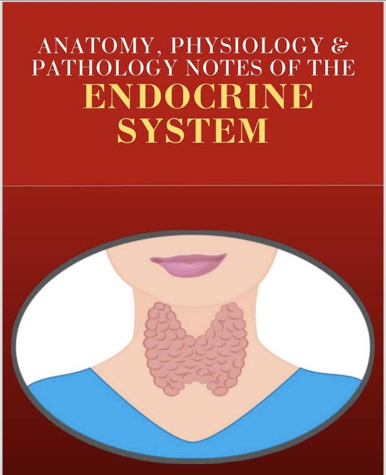Endocrine System Notes PDF | Anatomy, Physiology, Pathology Study Guide ...