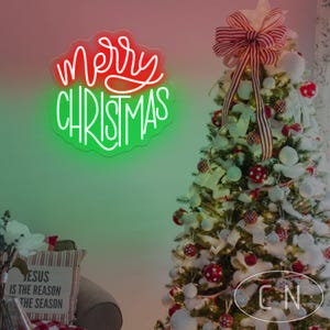 Frohe Weihnachten Neon Zeichen, benutzerdefinierte Weihnachtsfeier LED Neonlicht, Weihnachtsdekoration, Urlaub Wand Dekor, Weihnachtsgeschenke
