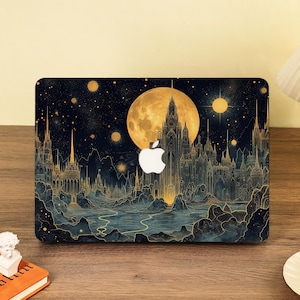 Moon Palace Macbook Case For 2025 New Macbook Air 15 13 11 M4 2025 A3240 A3241 Macbook Pro 16 15 14 13 Macbook M1 M2 M3 Unique Laptop Case